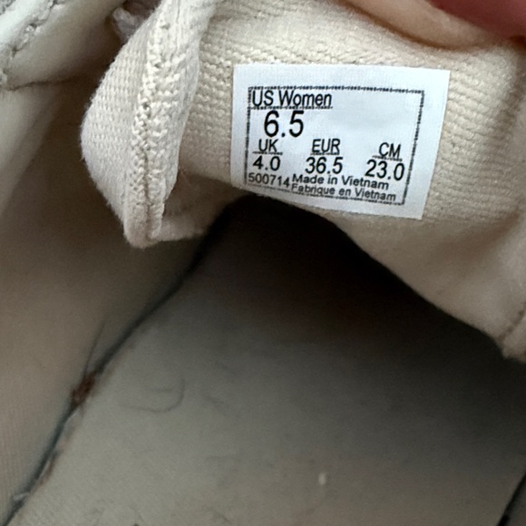 Vans Women Beige Suede Sneakers - Picture 10 of 11